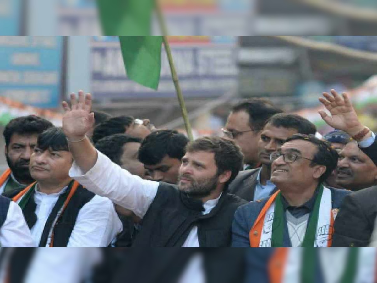 करीब 12 किलोमीटर रोड शो करने के बाद राहुल गांधी पार्टी के करीब 1,5000 कार्यकर्ताओं से संवाद भी करेंगे. (फाइल फोटो)