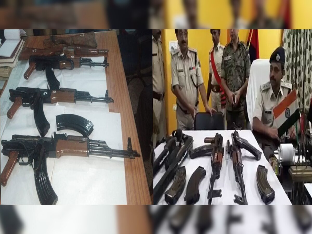 मुंगेर में दो हफ्तों में 8 AK-47 हथियार बरामद किए गए हैं.