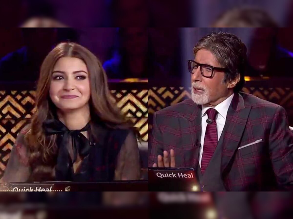 Video: अमिताभ बच्‍चन ने KBC में ली अनुष्‍का-विराट की फ्लाइंग Kiss पर कुछ यूं चुटकी 