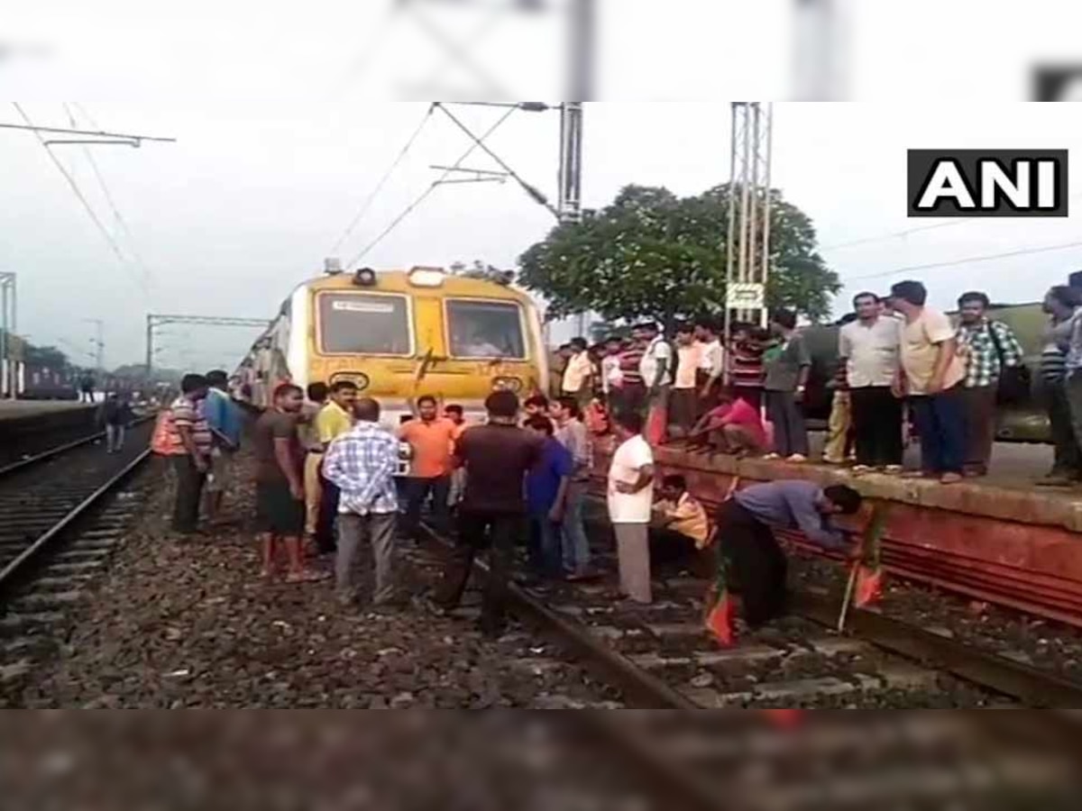 BJP के पश्चिम बंगाल बंद का दिखा असर, 40 घंटे तक देरी से चल रही हैं ट्रेनें
