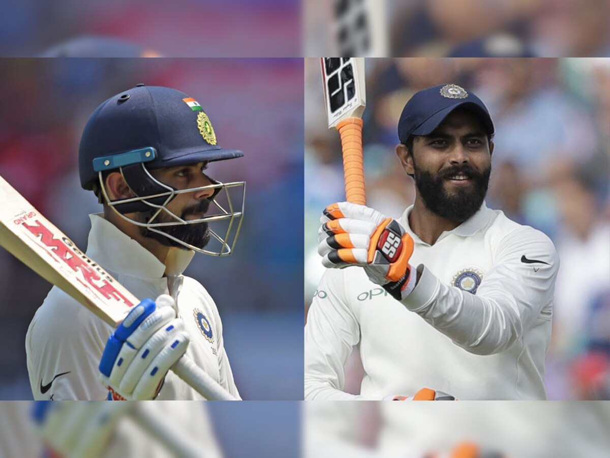 INDvsWI: विराट-जडेजा के शतक, भारत के बने 649 रन, वेस्टइंडीज ने 94 पर गंवाए 6 विकेट