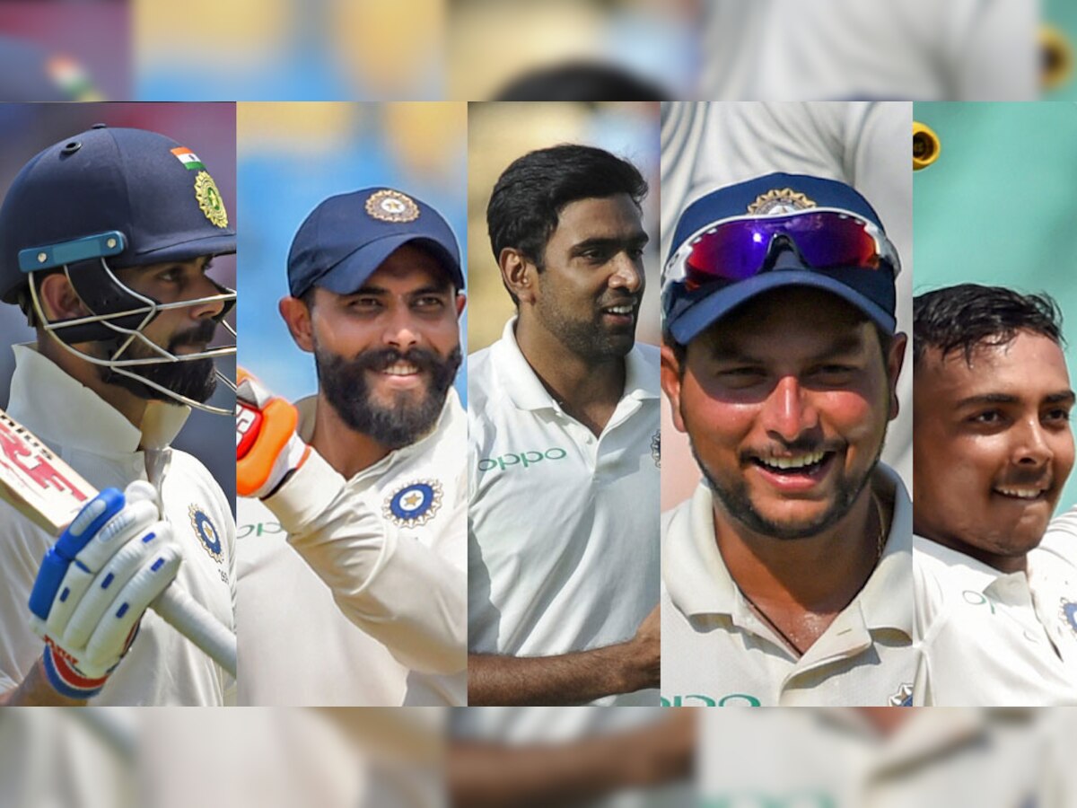 INDvsWI: राजकोट टेस्ट में टीम इंडिया की जीत के 5 हीरो