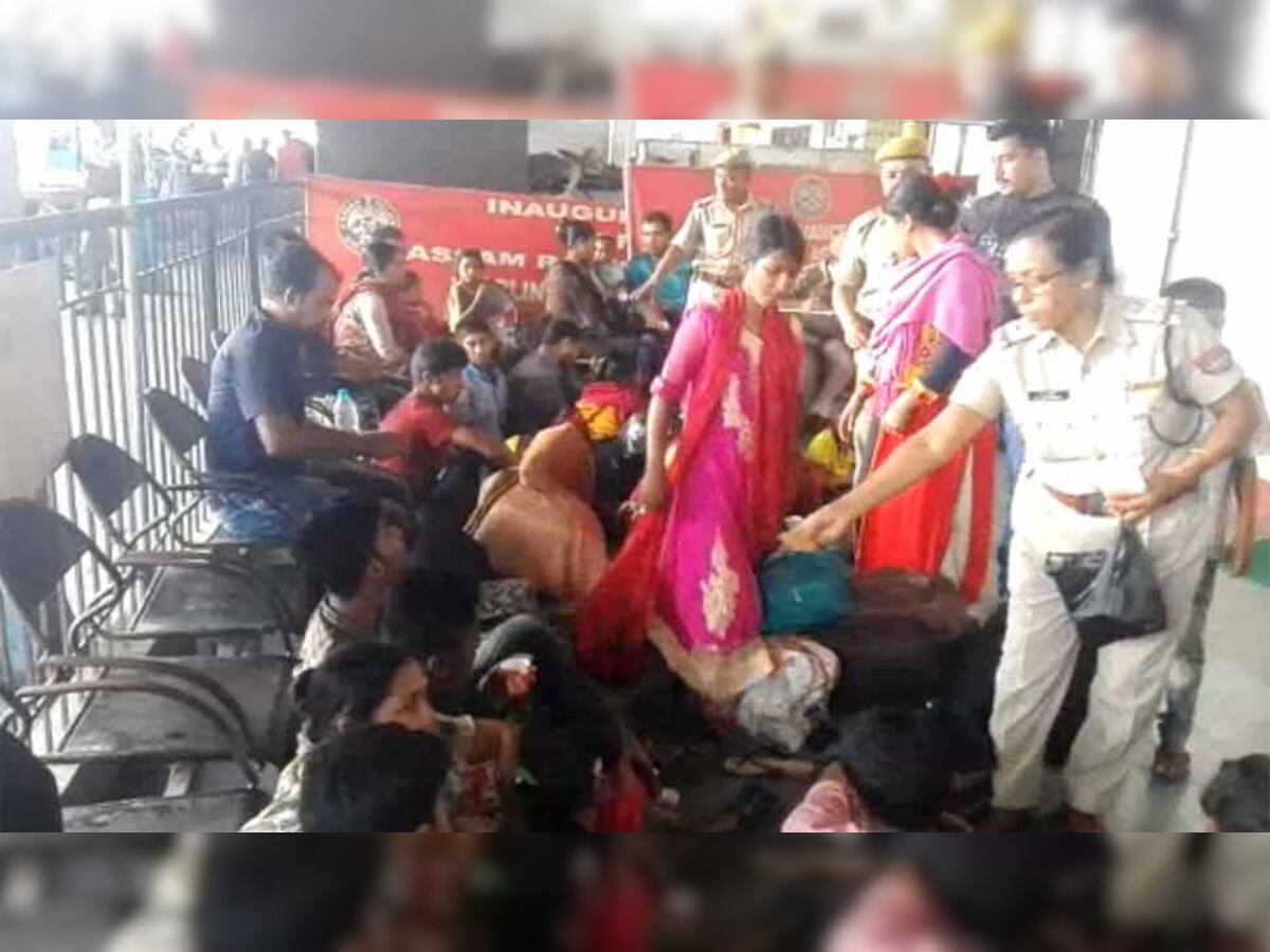 गुवाहाटी रेलवे स्टेशन में 31 बांग्लादेशी पकडे गए, रेलवे पुलिस ने कराया चाय-नाश्ता 