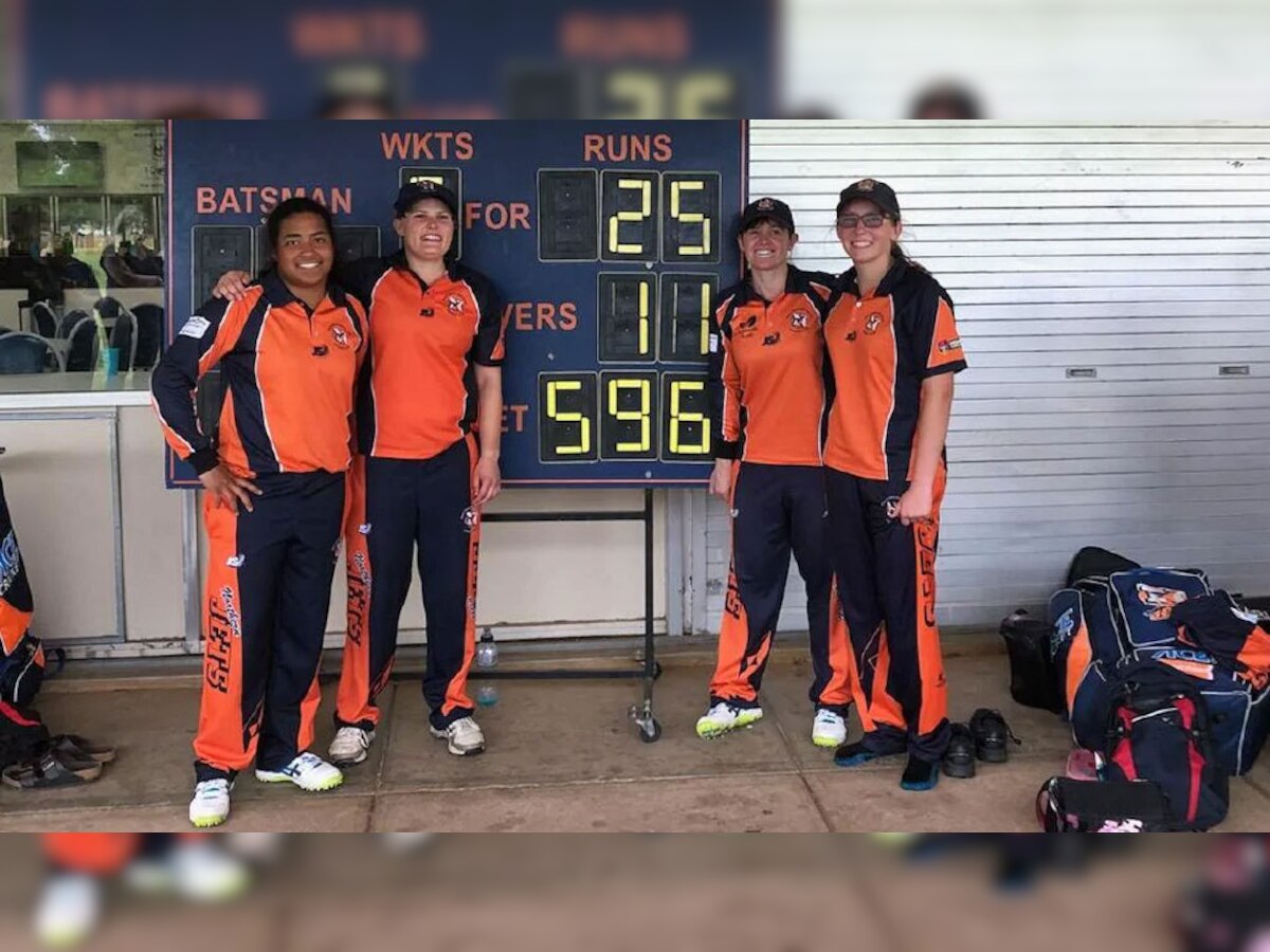 महिला क्रिकेट टीम ने 50 ओवर में बनाए 596 रन (PIC : Northern Districts)