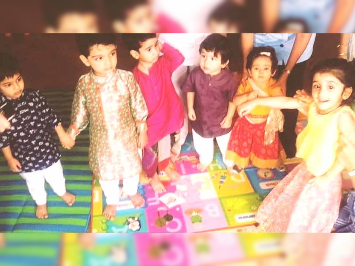 तैमूर अली खान के प्ले स्कूल में डांडिया पार्टी रखी गई थी. (Photo: DNA)
