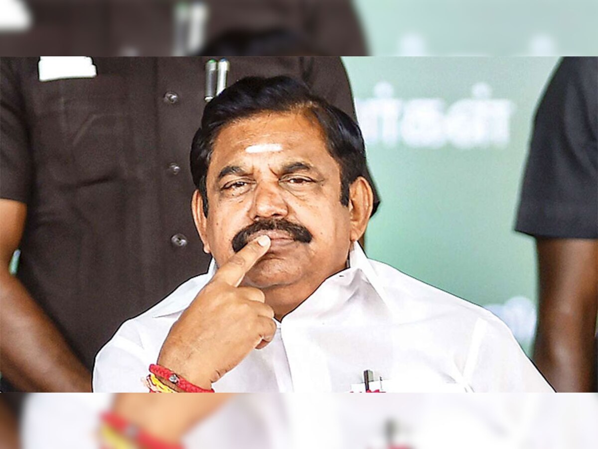 तमिलनाडु के मुख्यमंत्री के. पलानीस्वामी.(फाइल फोटो)