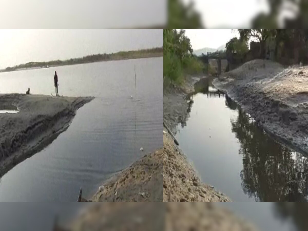 साहिबगंज में गंगा नदी का अस्तित्व खतरे में हैं.