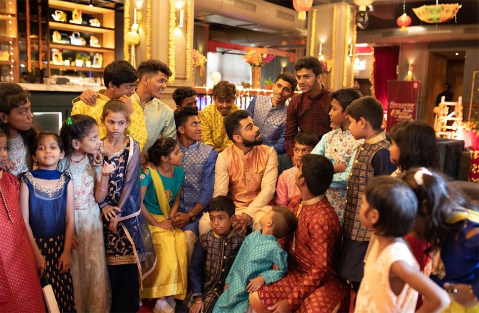 विराट कोहली का दिवाली सेलिब्रेशन Virat Kohli Diwali Celebration