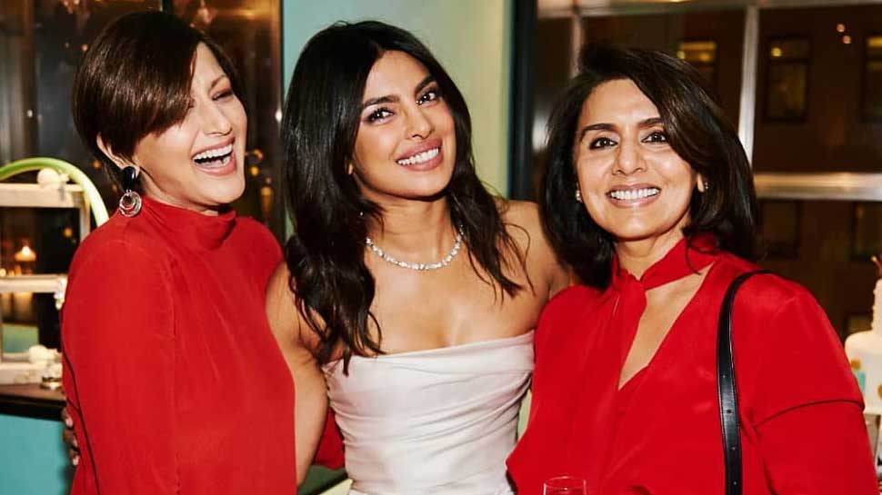 प्रियंका चोपड़ा की शादी से पहले के जश्न में शामिल हुईं सोनाली बेंद्रे, देखें तस्वीरें