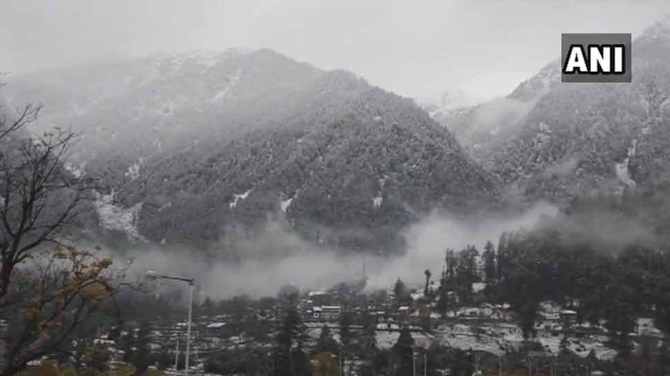 जम्मू और कश्मीर में गिरा तापमान temperature decreases in jammu and kashmir