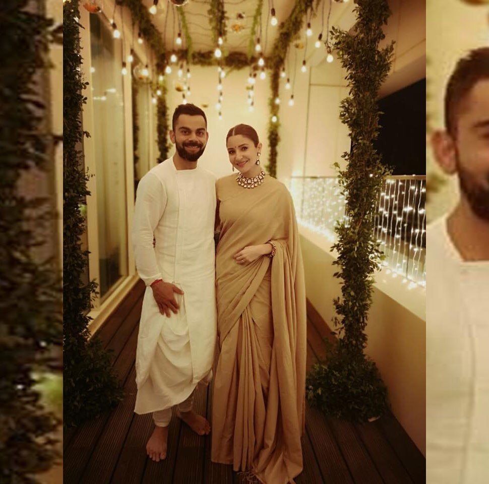 विराट-अनुष्का की पहली दिवाली virat and anushka