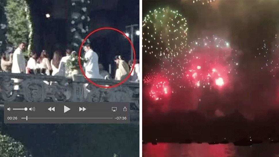 शादी के बाद दीपिका और रणवीर बेंगलुरु में 21 नवंबर और मुंबई में 28 नवंबर को रिसेप्शन देंगे. (फोटो साभार: वीडियोग्रैब/एएनआई) शादी के बाद दीपिका और रणवीर बेंगलुरु में 21 नवंबर और मुंबई में 28 नवंबर को रिसेप्शन देंगे. (फोटो साभार: वीडियोग्रैब/एएनआई)