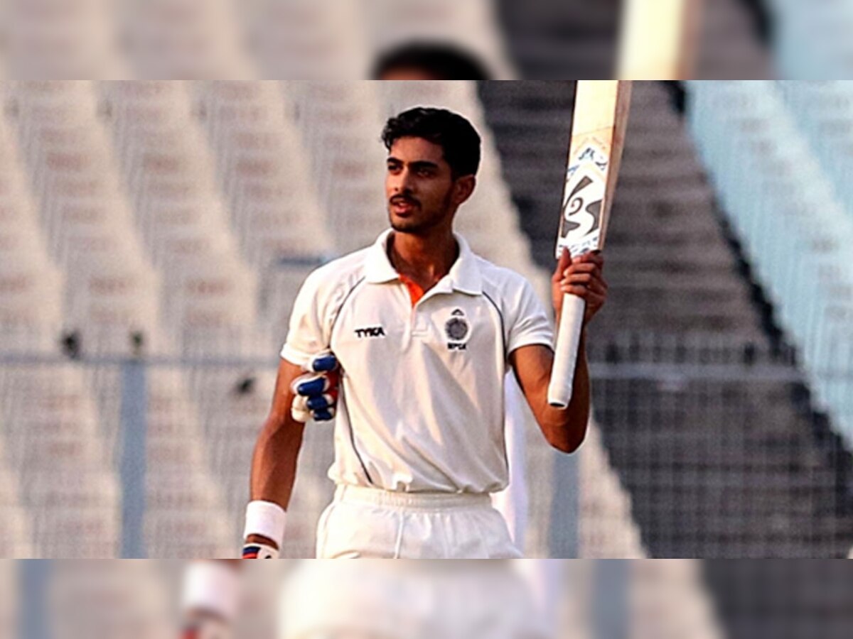 मध्य प्रदेश के ओपनर आर्यमान बिड़ला ने बंगाल के खिलाफ 103 रन की नाबाद पारी खेली. (फोटो: IANS) 