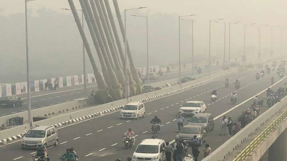 सिग्नेचर ब्रिज का पहला हादसा Signature Bridge, Delhi, Bike-Borne