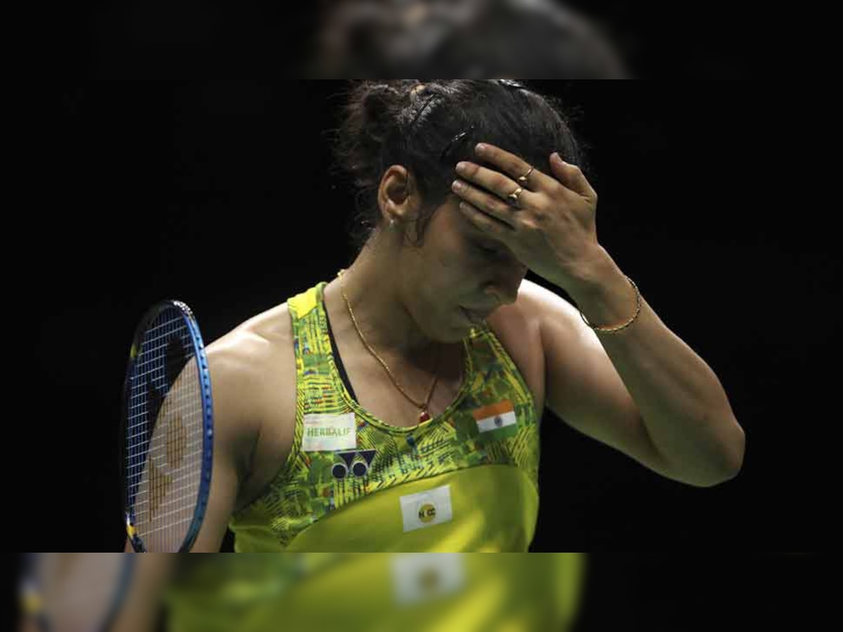 साइना नेहवाल ने हेन युई के खिलाफ अच्छी शुरुआत की, लेकिन मैच नहीं जीत सकीं. (फोटो: PTI) 