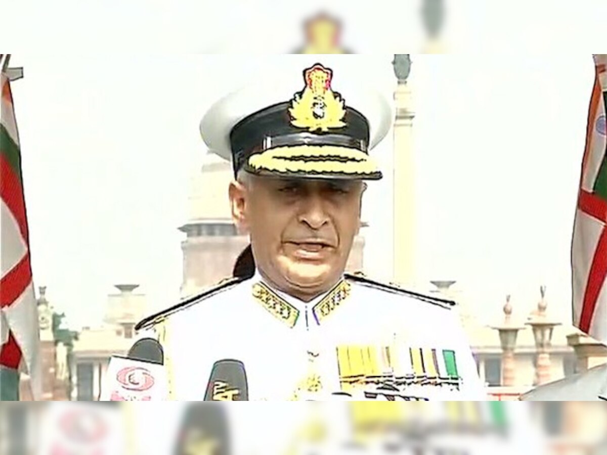 नौसेना प्रमुख एडमिरल सुनील लांबा.(फाइल फोटो)