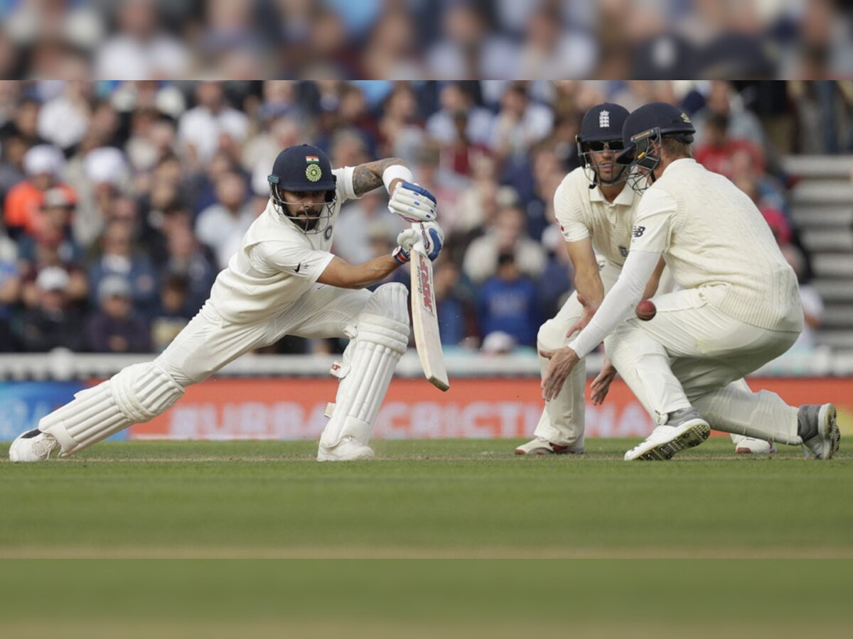 विराट कोहली 2018 में 10 टेस्ट में 1063 रन बना चुके हैं. ऑस्ट्रेलिया में भारत की कामयाबी उनकी बल्लेबाजी पर काफी कुछ निर्भर करेगी. (फोटो: PTI) 