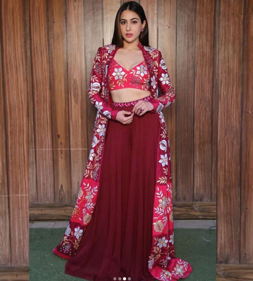 sara in indian look 