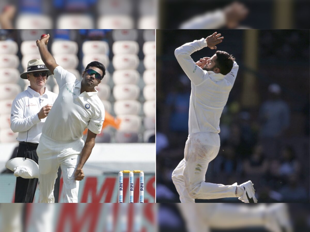 विराट कोहली ने ऑस्ट्रेलिया में गेंदबाजी की (PIC: PTI)