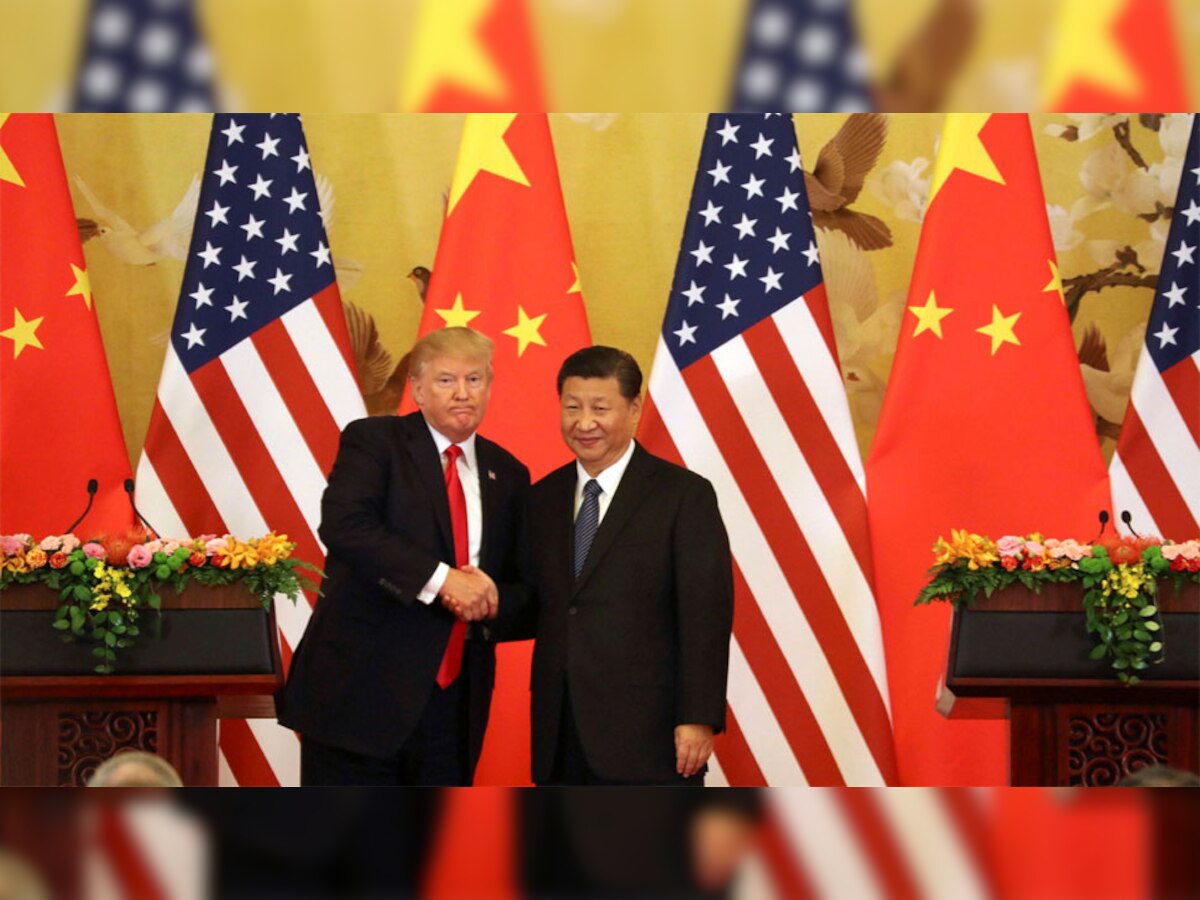 चीन के राष्ट्रपति शी चिनफिंग और अमेरिकी राष्ट्रपति डोनाल्ड ट्रंप.(फाइल फोटो) 