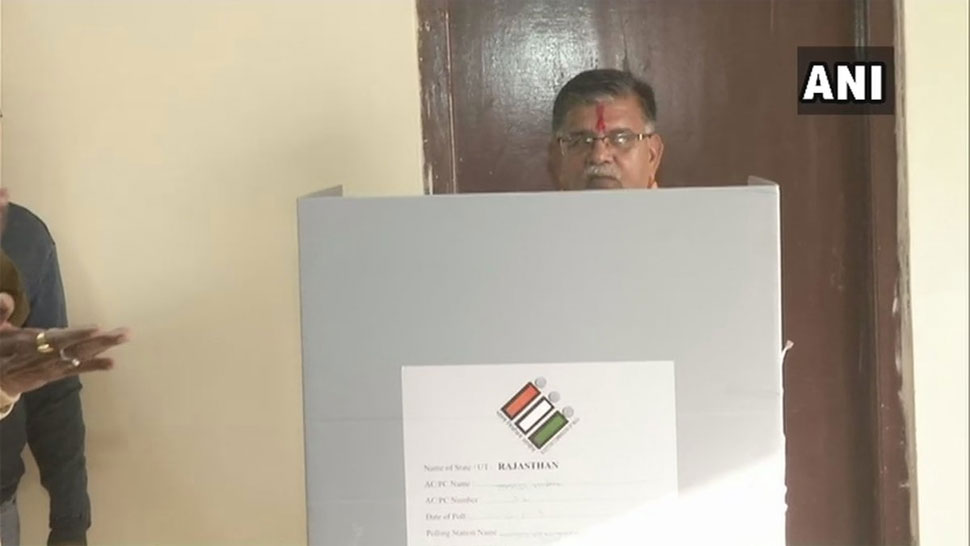 प्रदेश गृह मंत्री ने भी डाला वोट Rajasthan Elections 2018, Rajasthan Assembly Elections 2018,