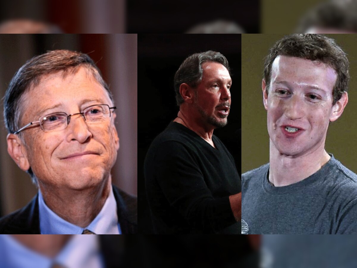 फेसबुक के CEO मार्क जुकरबर्ग 55.5 बिलियन डॉलर के साथ चौथे सबसे अमीर शख्स हैं.