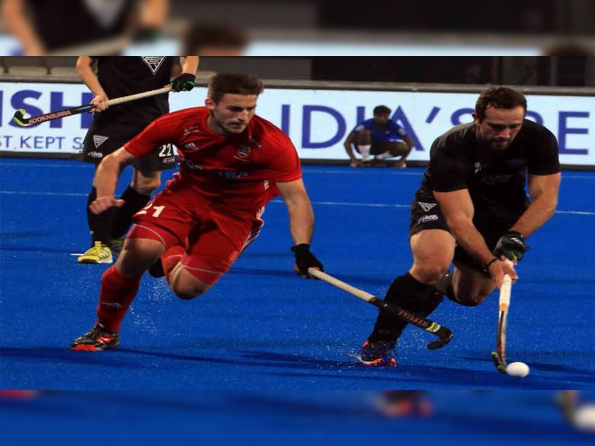 इंग्लैंड ने न्यूजीलैंड को 2-0 से हराया. (तस्वीर- @sports_odisha)