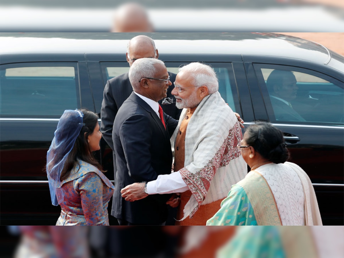प्रधानमंत्री मोदी ने प्रेस बयान जारी कर कहा, ‘‘सौहार्द्र वातावरण में हमने सफल बातचीत की. .(फोटो- Reuters)