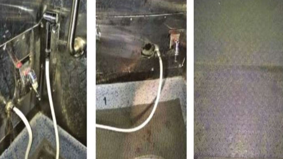 नल, शावर सब कुछ चोरी