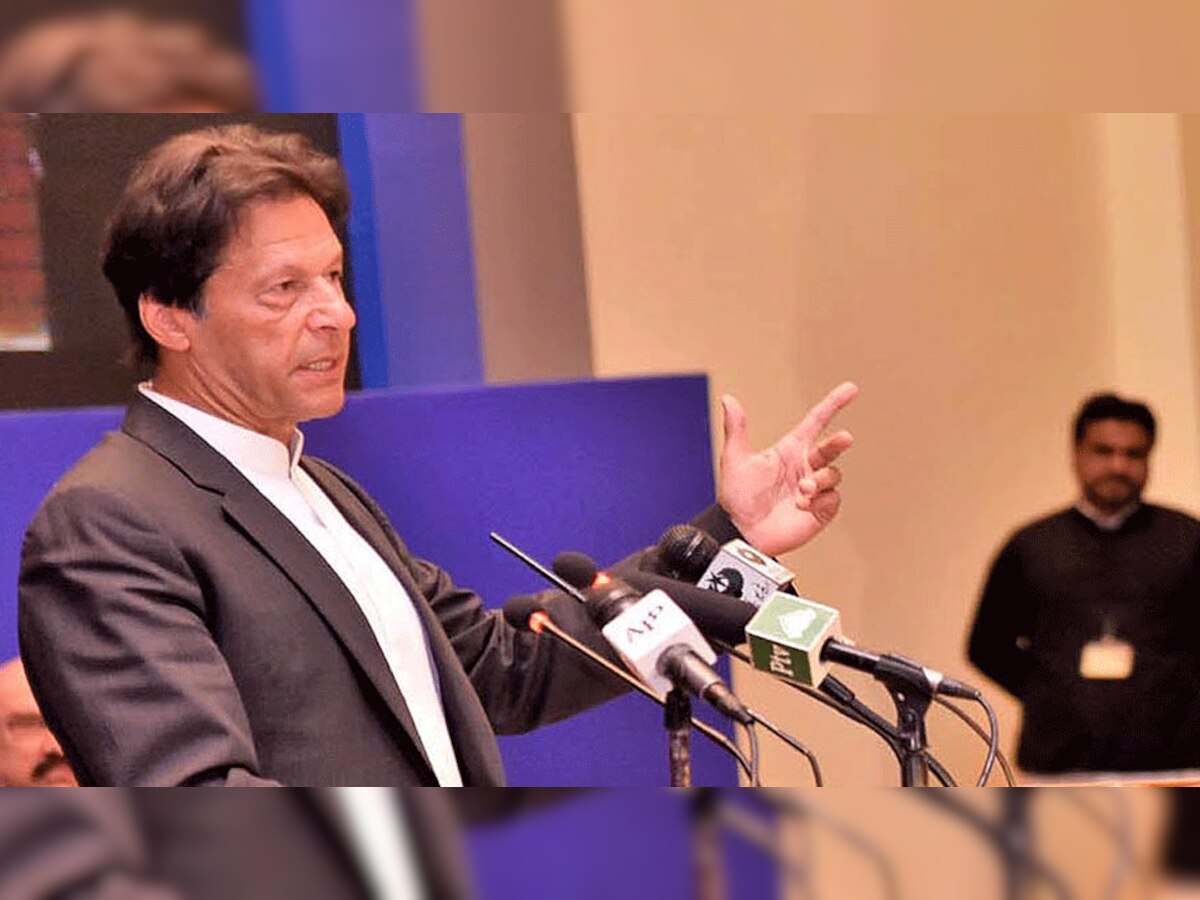 पाकिस्तान के प्रधानमंत्री इमरान खान का फाइल फोटो