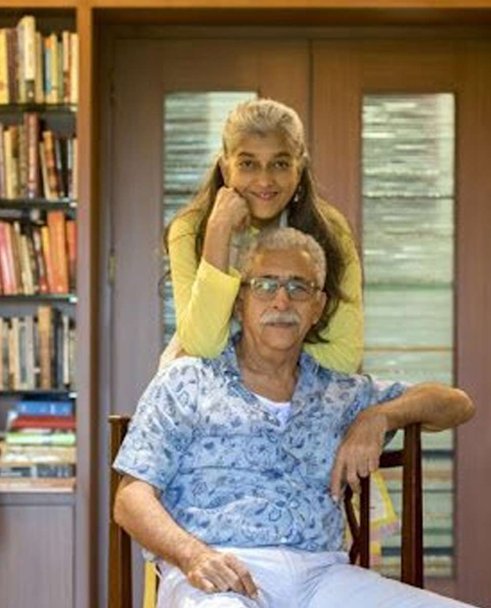 नसीरुद्दीन शाह और पत्नी रत्ना पाठक naseeruddin shah Ratna pathak shah