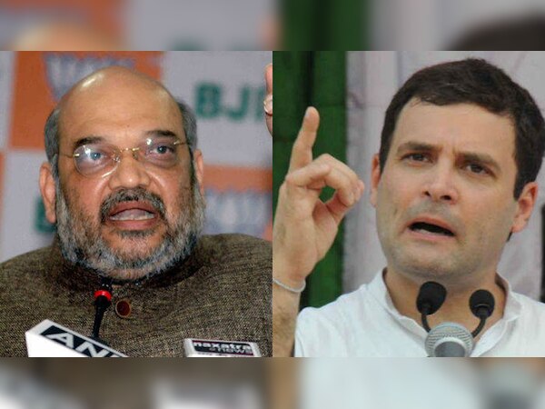 अमित शाह का सवाल, 'मध्य प्रदेश में वंदे मातरम पर रोक का फैसला क्या राहुल गांधी का है?'