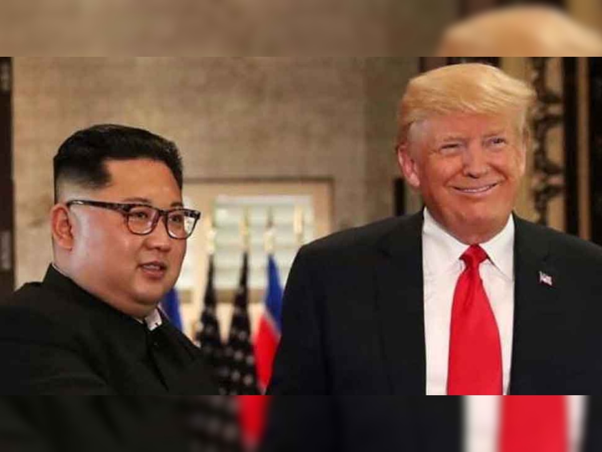 उत्‍तर कोरियाई नेता किम जोंग उन और अमेरिकी राष्‍ट्रपति डोनाल्‍ड ट्रंप. फाइल फोटो
