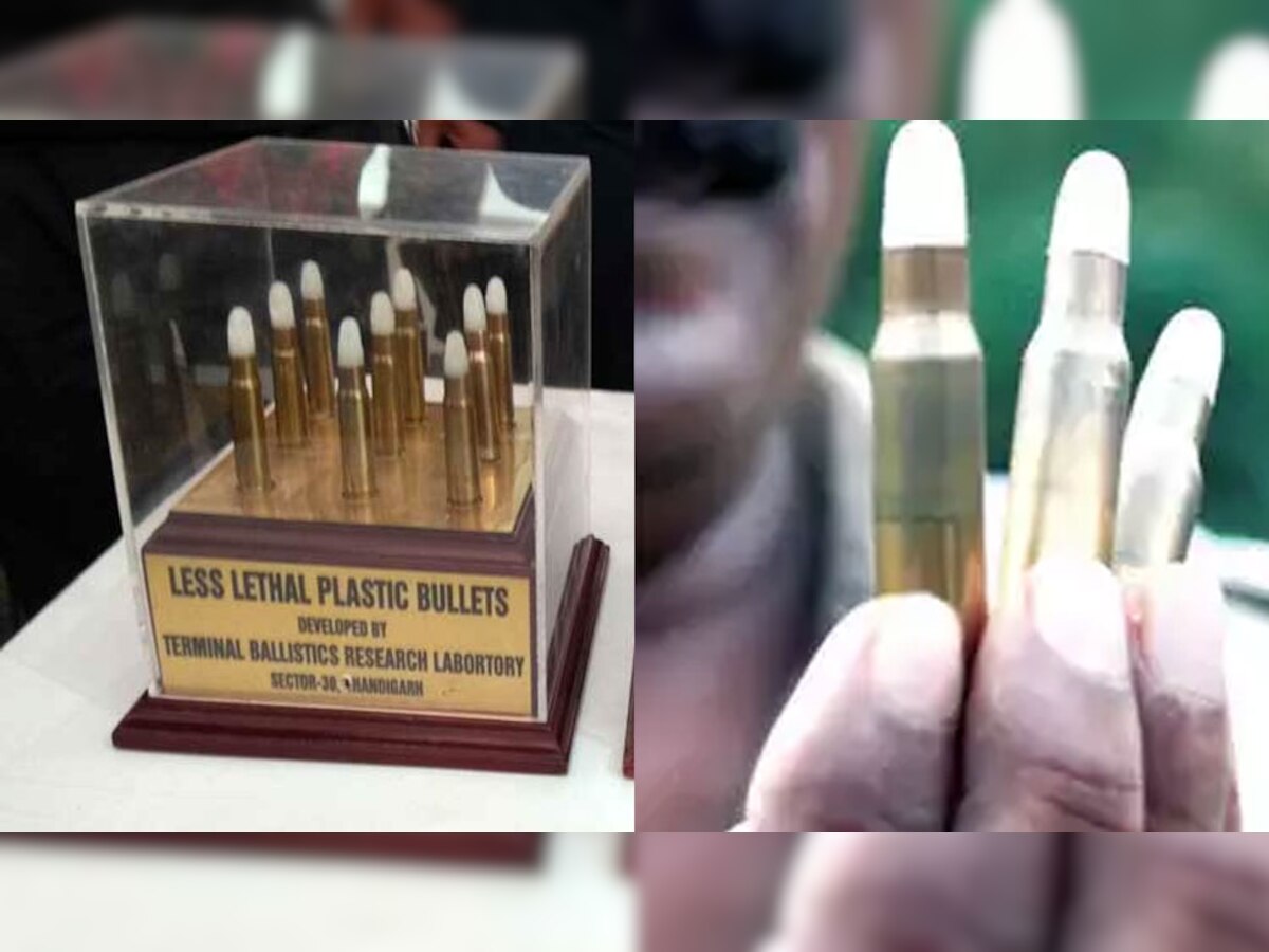 जम्मू-कश्मीर पुलिस को पहले ही प्लास्टिक की एक लाख गोलियां दी जा चुकी हैं.