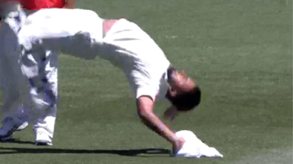 INDvsAUS: ऋषभ पंत ने दिखाई कुछ ऐसी कलाबाजी, वायरल हो रहा है ये VIDEO
