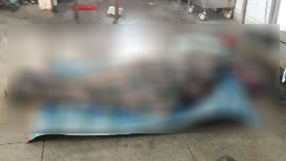 लोगों का कहना है कि घनश्याम पर गोली चलाई गई और उसकी हत्या की गई है. लोगों का कहना है कि घनश्याम पर गोली चलाई गई और उसकी हत्या की गई है.