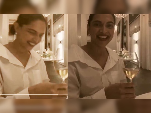 दीपिका पादुकोण का यह क्यूट अंदाज काफी पसंद किया जा रहा है, फोटो साभार: वीडियो ग्रैब 