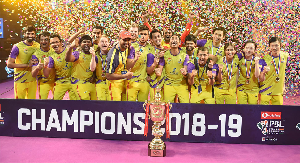 बेंगलुरू ने पहली बार पीबीएल खिताब जीता है. (फोटो: PTI) बेंगलुरू ने पहली बार पीबीएल खिताब जीता है. (फोटो: PTI)