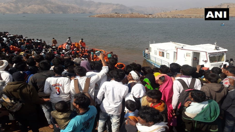 महाराष्ट्र : नर्मदा नदी में नाव डूबने से पांच की मौत, 39 को बचाया गया
