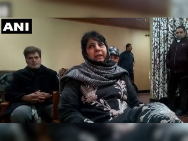 पीडीपी प्रमुख महबूबा मुफ्ती (फोटो साभार - ANI)