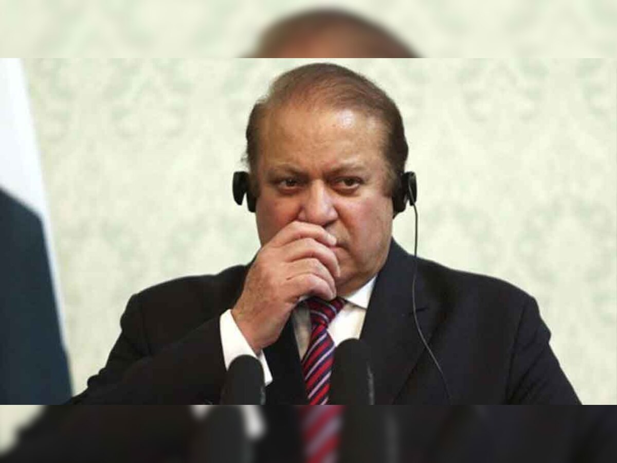 पाकिस्तान के पूर्व प्रधानमंत्री नवाज शरीफ का फाइल फोटो..