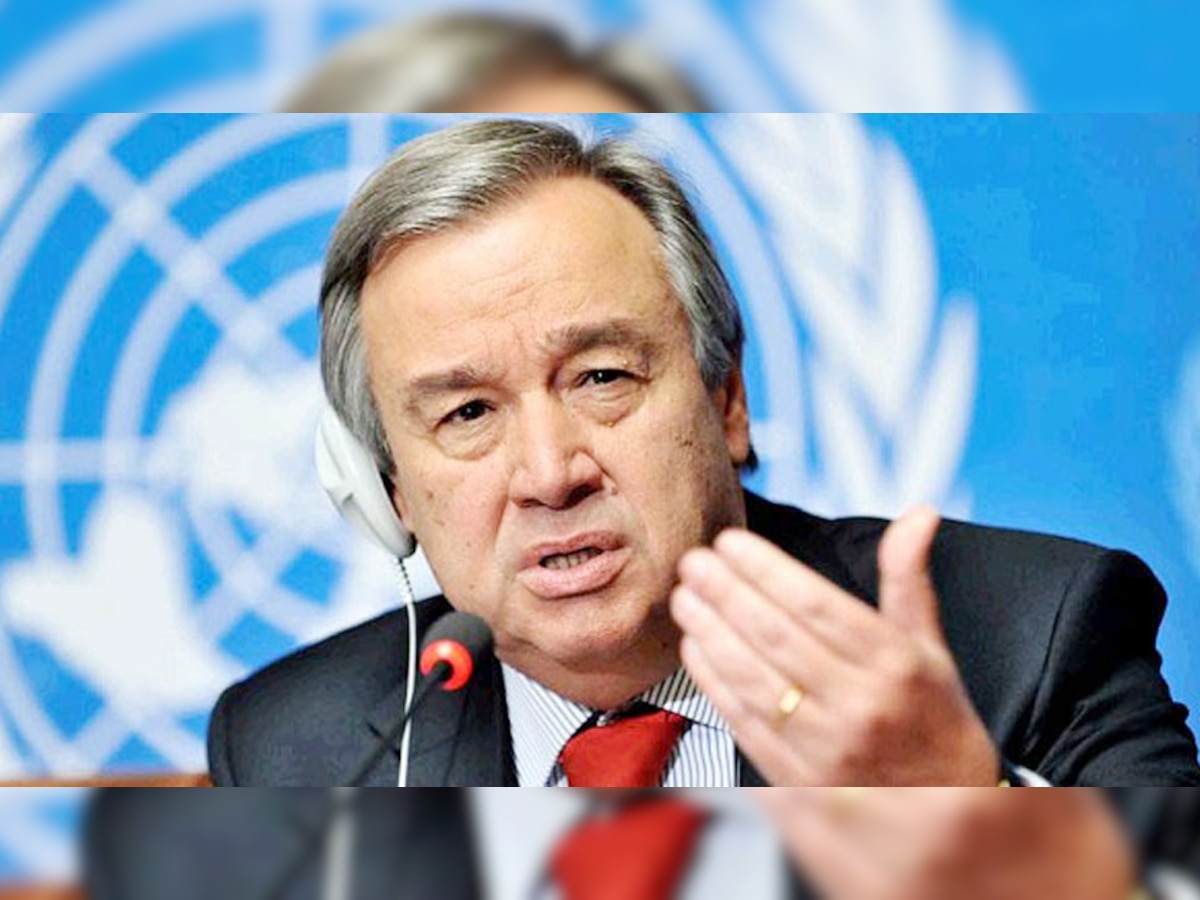 संयुक्त राष्ट्र महासचिव एंतोनियो गुतारेस.(फाइल फोटो)