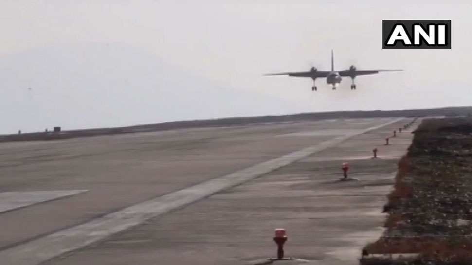 सामरिक रूप से अहम पाक्योंग हवाई अड्डे पर पहली बार उतरा वायुसेना का मालवाहक विमान