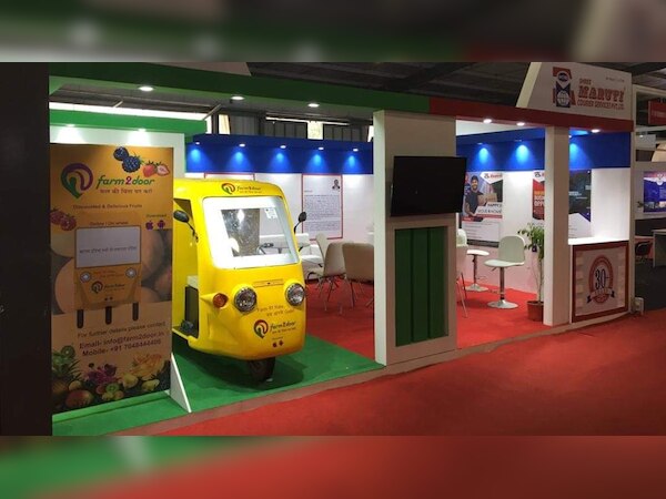 गुजरात बाइब्रेंट समिट में फलों की डिलिवरी के लिए ये मॉडल पेश किया गया है। 