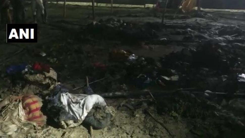प्रयागराज: कुंभ मेले में फिर लगी आग, कोई हताहत नहीं