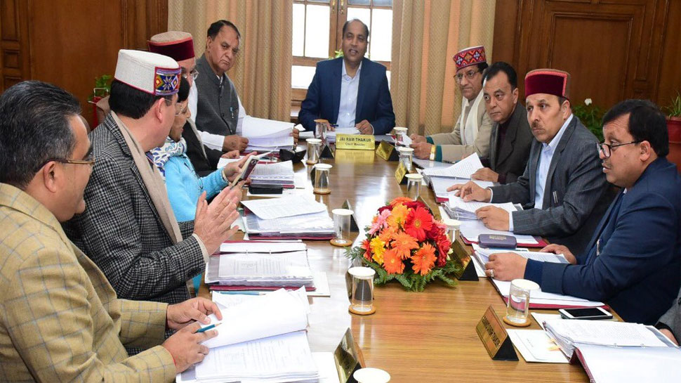 हिमाचल प्रदेश कैबिनेट ने आर्थिक आधार पर 10 प्रतिशत आरक्षण को दी मंजूरी हिमाचल प्रदेश कैबिनेट ने आर्थिक आधार पर 10 प्रतिशत आरक्षण को दी मंजूरी