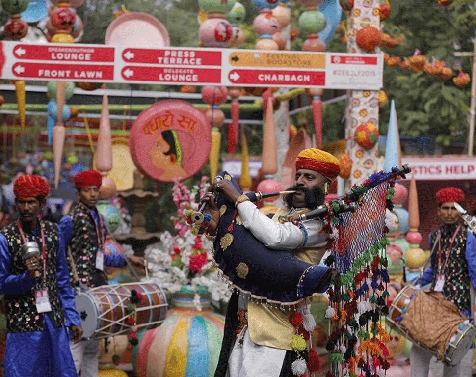 अहसमति के लिए एक जगह- संजय रॉय Zee Jaipur Jaipur Literature Festival 12th edition-4