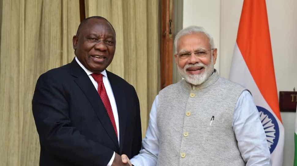 फोटो साभार- @The Presidency of the Republic of South Africa फोटो साभार- @The Presidency of the Republic of South Africa