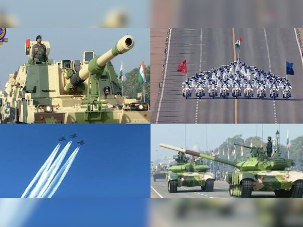 राजपथ पर सेना ने दिखाई ताकत. फोटो ANI