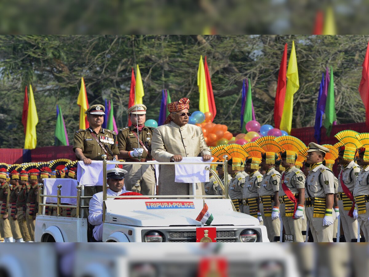 त्रिपुरा, तमिलनाडु, पुडुचेरी में राज्यपाल ने मनाया गणतंत्र दिवस, ऐसे किया ध्वजारोहण